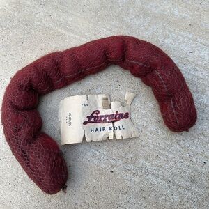 Vintage 1940s “Lorraine” Hair Roll Styling Tool Gibson Roll Hairstyle
